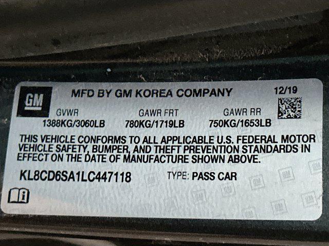 used 2020 Chevrolet Spark car, priced at $9,996