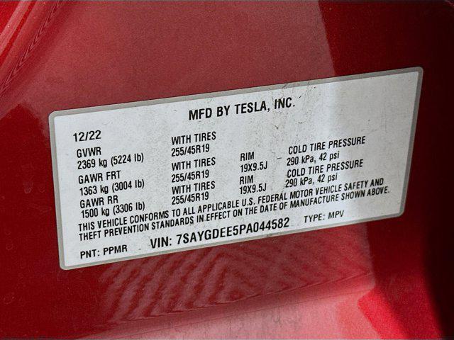 used 2023 Tesla Model Y car, priced at $28,496