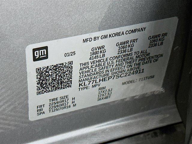 used 2025 Chevrolet Trax car, priced at $18,487