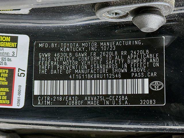 used 2024 Toyota Camry car, priced at $23,496