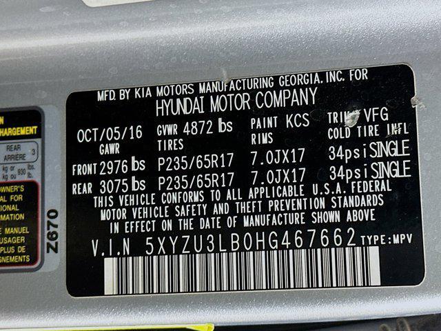 used 2017 Hyundai Santa Fe Sport car, priced at $10,996