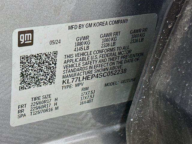 used 2025 Chevrolet Trax car, priced at $18,397