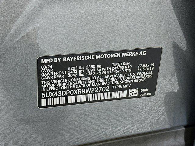 used 2024 BMW X3 car, priced at $24,987