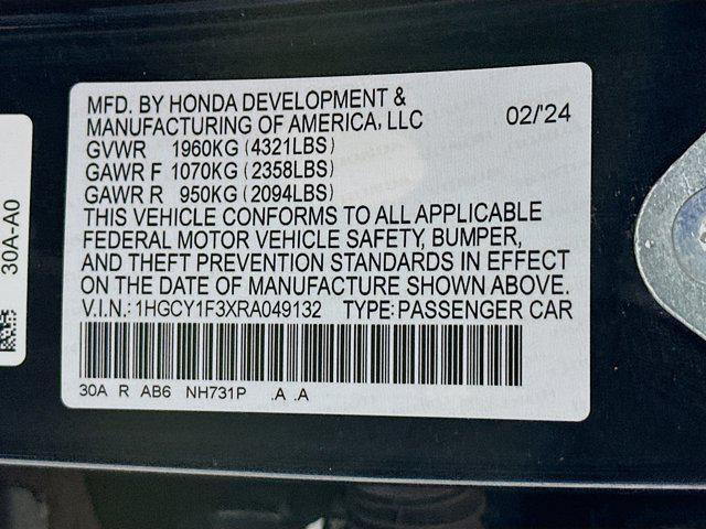 used 2024 Honda Accord car, priced at $22,497