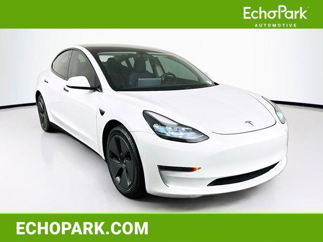used 2021 Tesla Model 3 car, priced at $19,797