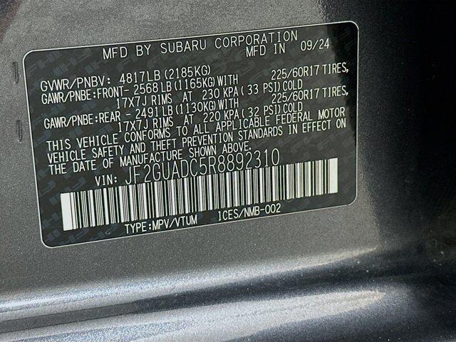 used 2024 Subaru Crosstrek car, priced at $23,487