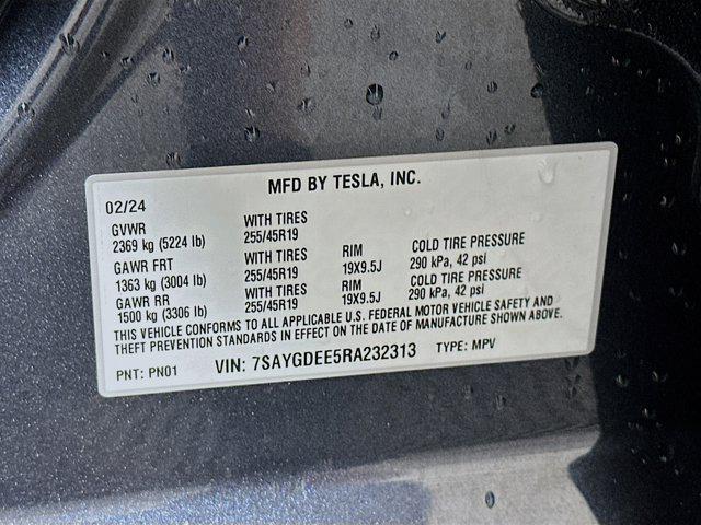 used 2024 Tesla Model Y car, priced at $34,996