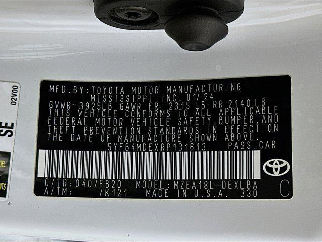 used 2024 Toyota Corolla car, priced at $18,996