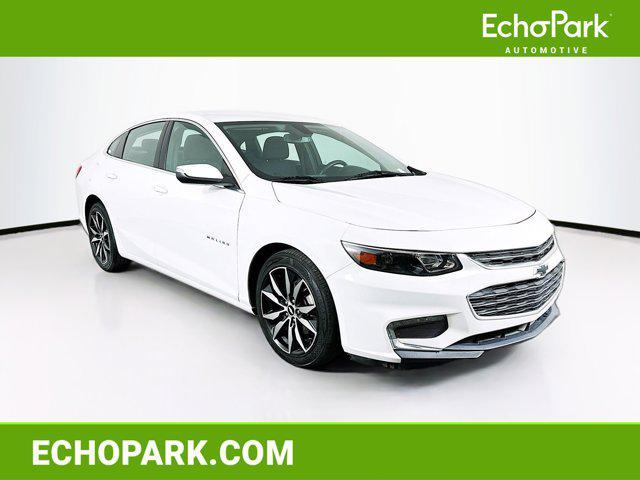 used 2018 Chevrolet Malibu car, priced at $13,496