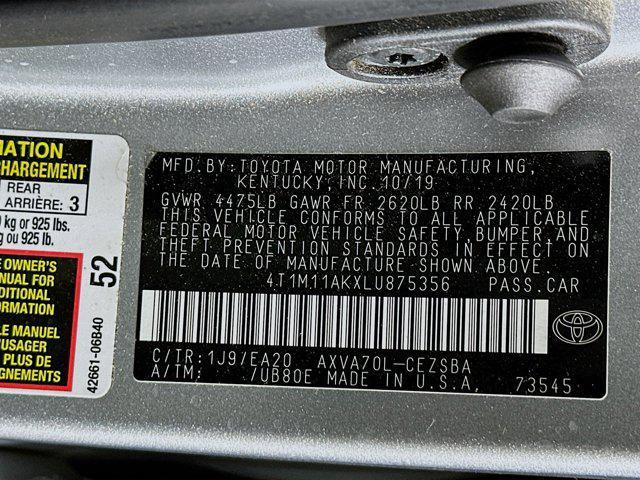 used 2020 Toyota Camry car, priced at $21,597