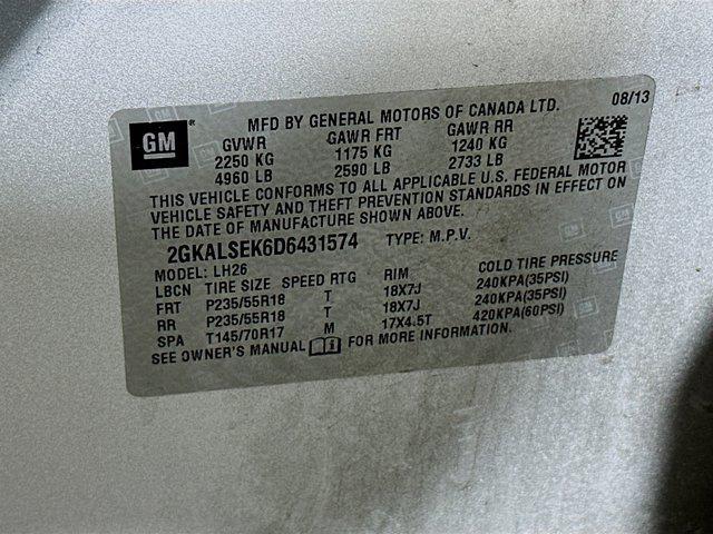 used 2013 GMC Terrain car, priced at $6,987