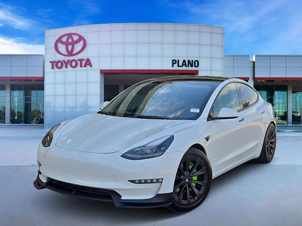 used 2023 Tesla Model 3 car, priced at $23,491