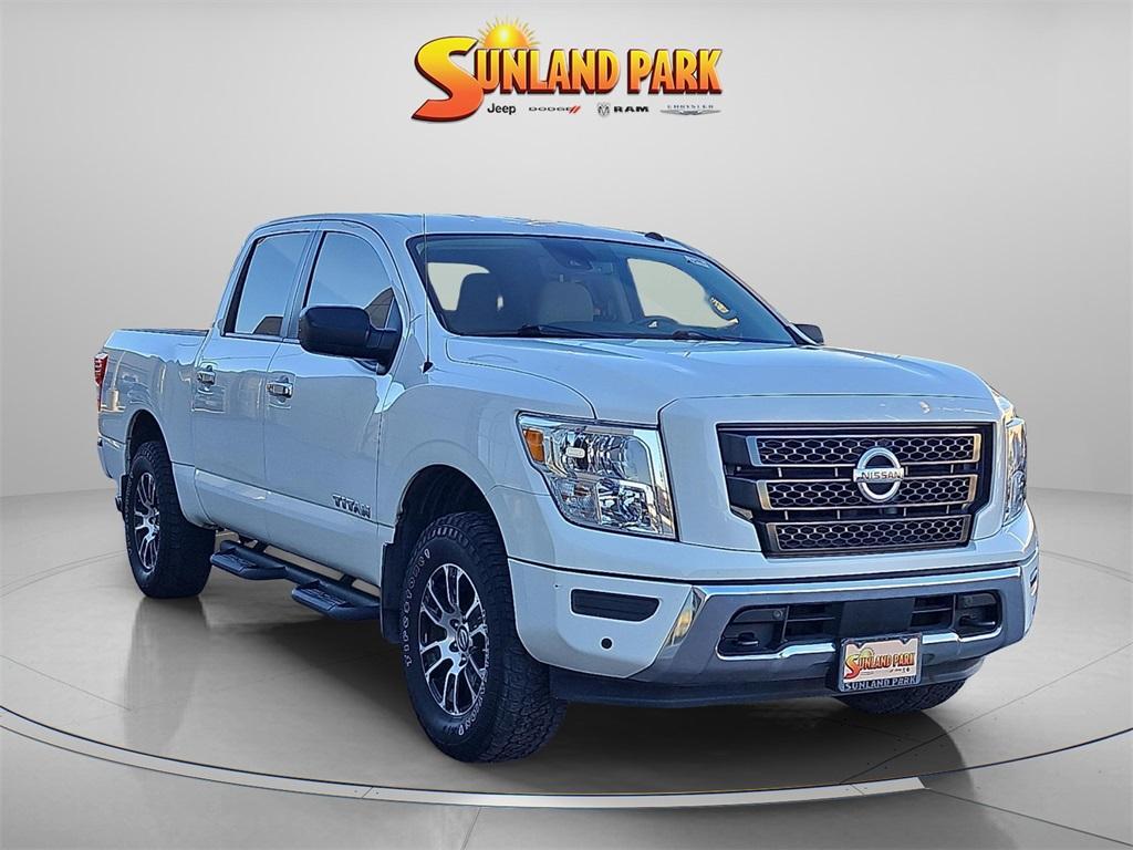 used 2021 Nissan Titan car, priced at $33,111