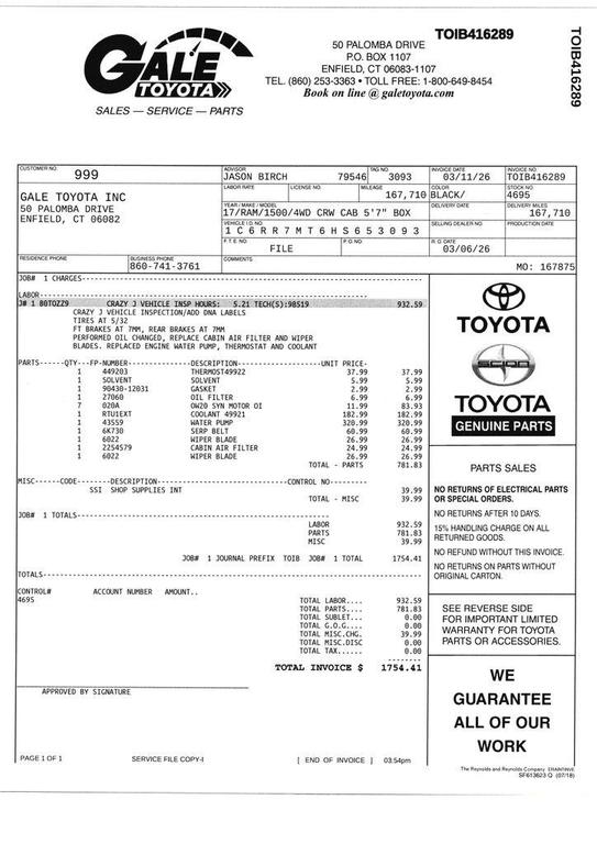 used 2017 Ram 1500 car, priced at $20,025