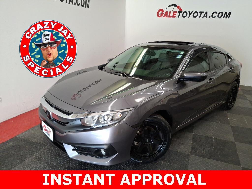 used 2018 Honda Civic car, priced at $14,384