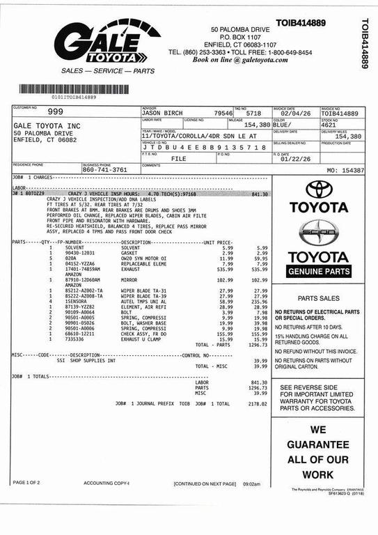 used 2011 Toyota Corolla car, priced at $7,925