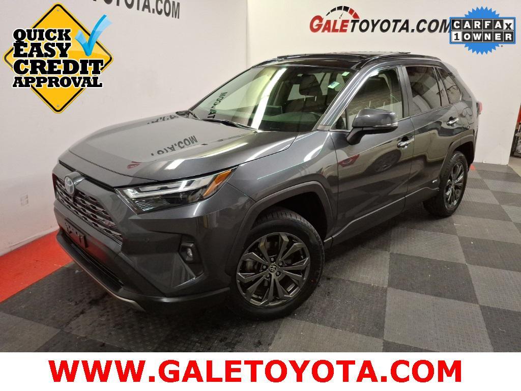 used 2022 Toyota RAV4 Hybrid car, priced at $37,625