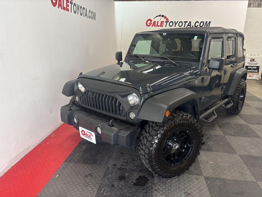 used 2018 Jeep Wrangler JK Unlimited car, priced at $18,625