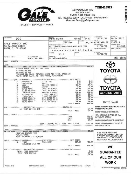 used 2022 Toyota RAV4 Hybrid car, priced at $34,974