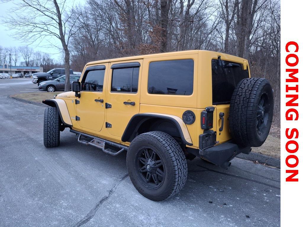 used 2015 Jeep Wrangler Unlimited car, priced at $18,925