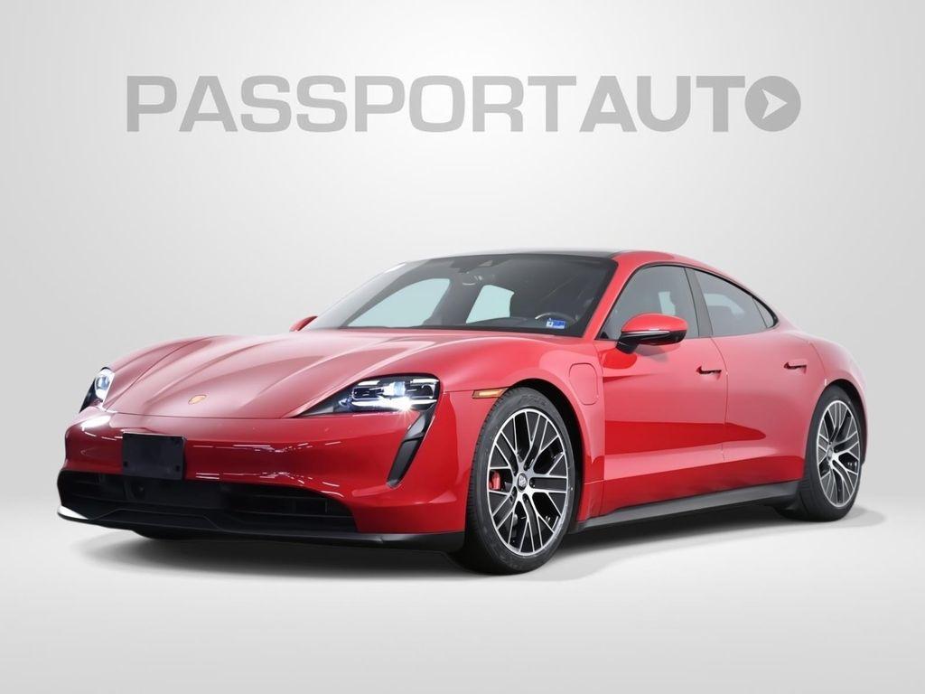 used 2022 Porsche Taycan car, priced at $62,900