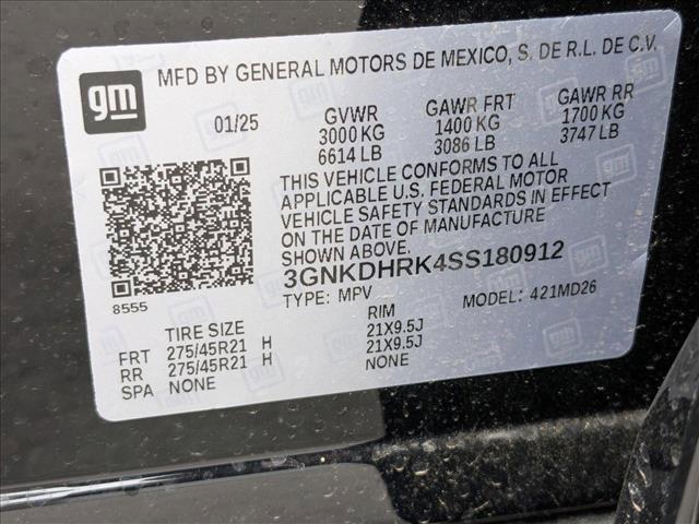 new 2025 Chevrolet Blazer EV car, priced at $49,124