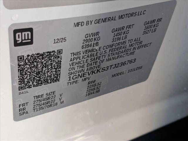 new 2026 Chevrolet Traverse car, priced at $60,415