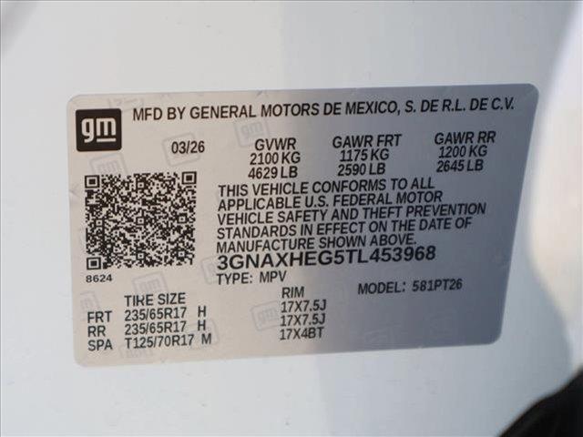 new 2026 Chevrolet Equinox car, priced at $30,018