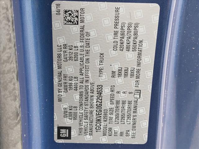 used 2016 Chevrolet Silverado 2500 car, priced at $24,880