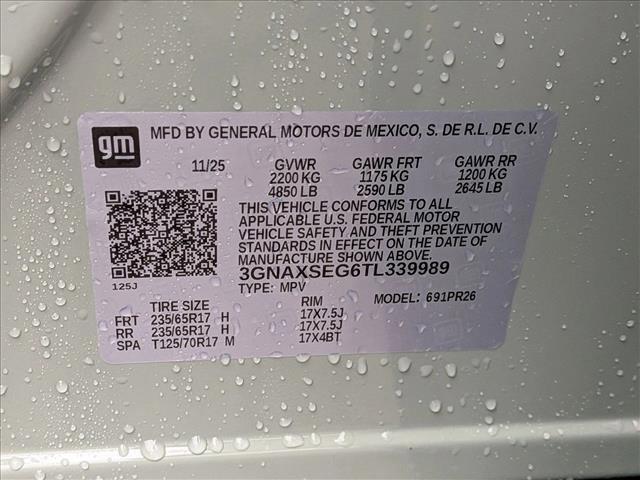 new 2026 Chevrolet Equinox car, priced at $38,845