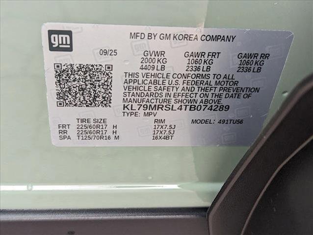 new 2026 Chevrolet TrailBlazer car, priced at $29,122