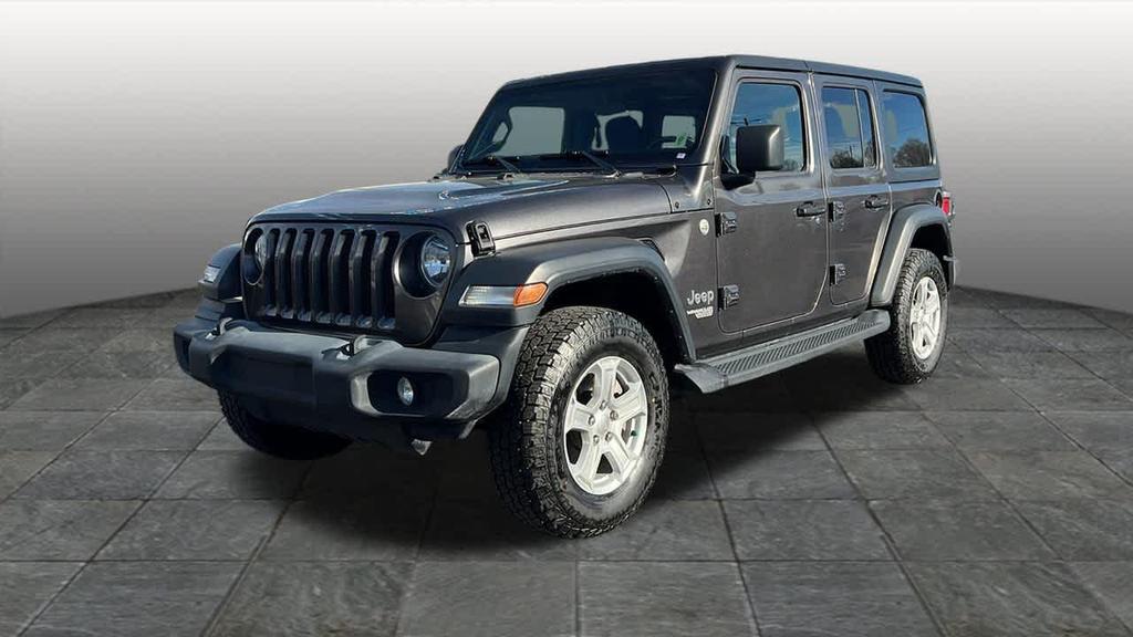 used 2019 Jeep Wrangler Unlimited car, priced at $20,500