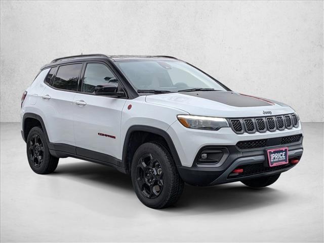 used 2023 Jeep Compass car, priced at $21,500