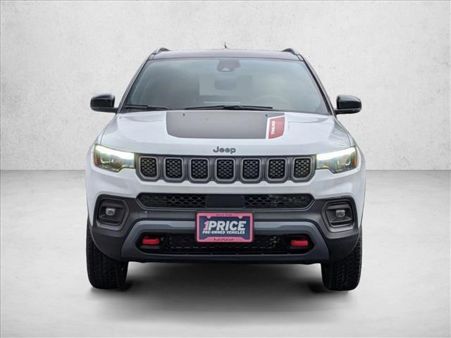 used 2023 Jeep Compass car, priced at $21,500