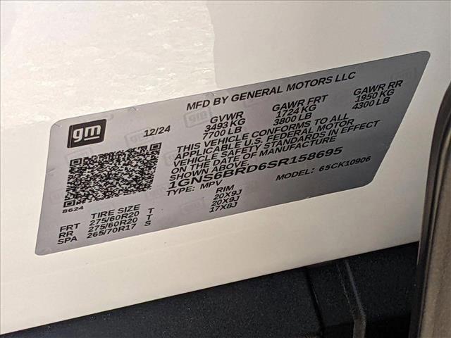 new 2025 Chevrolet Suburban car, priced at $63,500