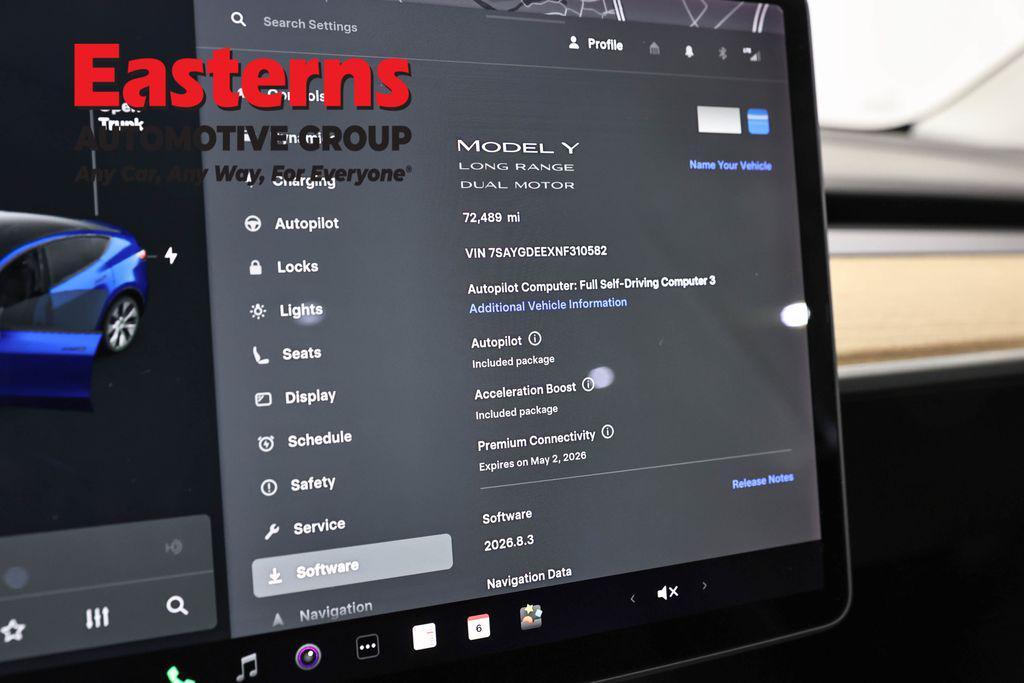 used 2022 Tesla Model Y car, priced at $23,425