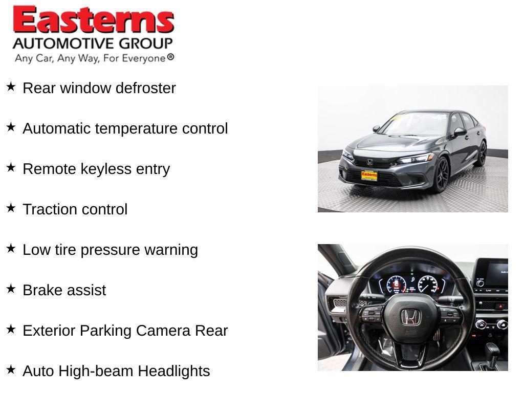 used 2024 Honda Civic car, priced at $21,390