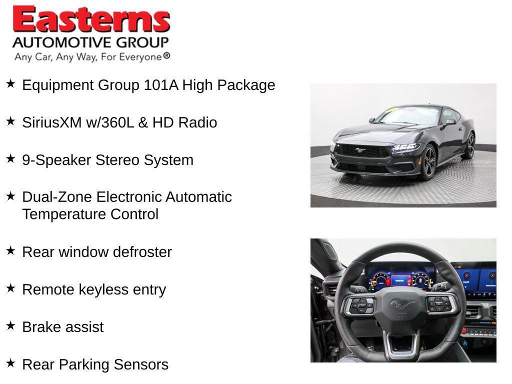 used 2024 Ford Mustang car, priced at $28,490