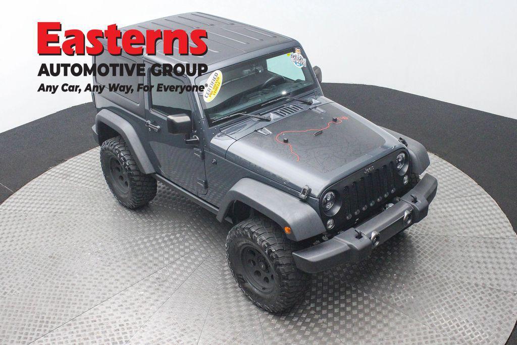 used 2017 Jeep Wrangler car, priced at $17,950