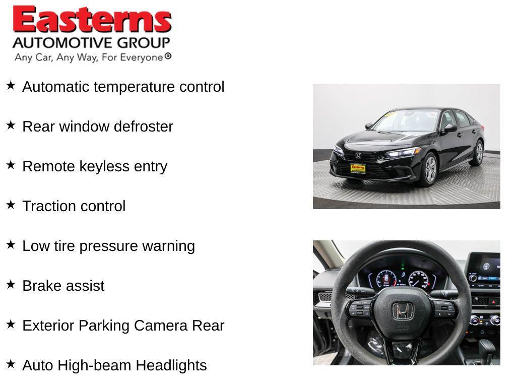 used 2024 Honda Civic car, priced at $22,490