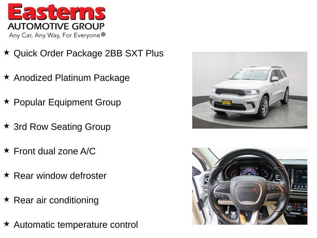 used 2021 Dodge Durango car, priced at $27,150