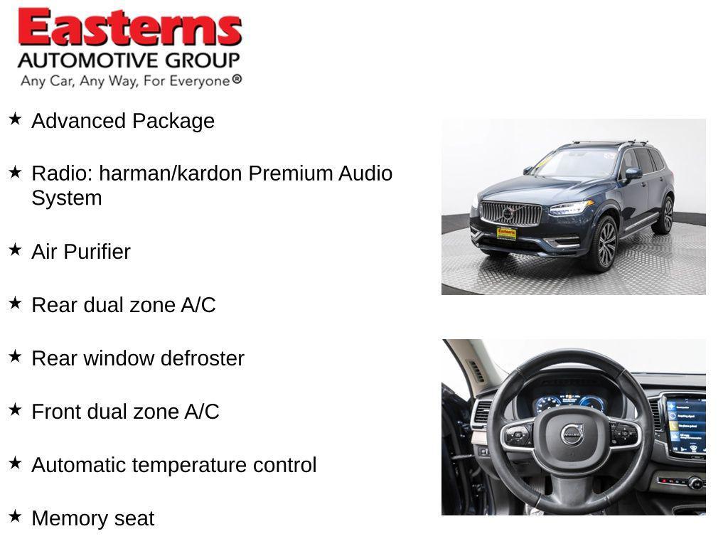 used 2022 Volvo XC90 Recharge Plug-In Hybrid car, priced at $28,375