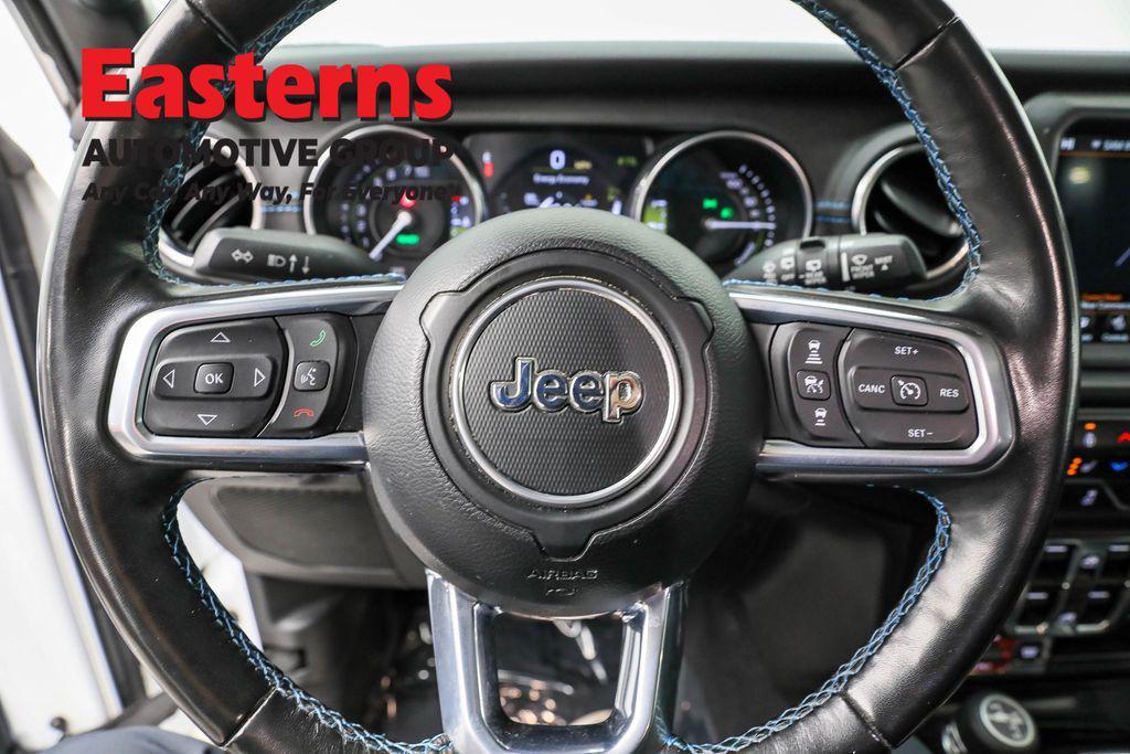 used 2022 Jeep Wrangler Unlimited 4xe car, priced at $29,450