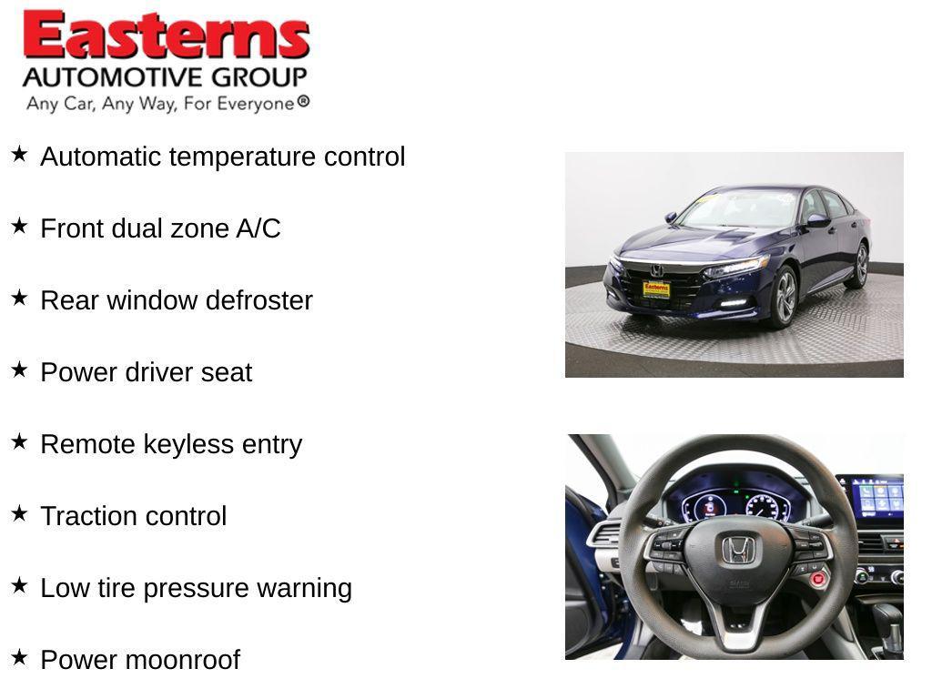 used 2020 Honda Accord car, priced at $22,390