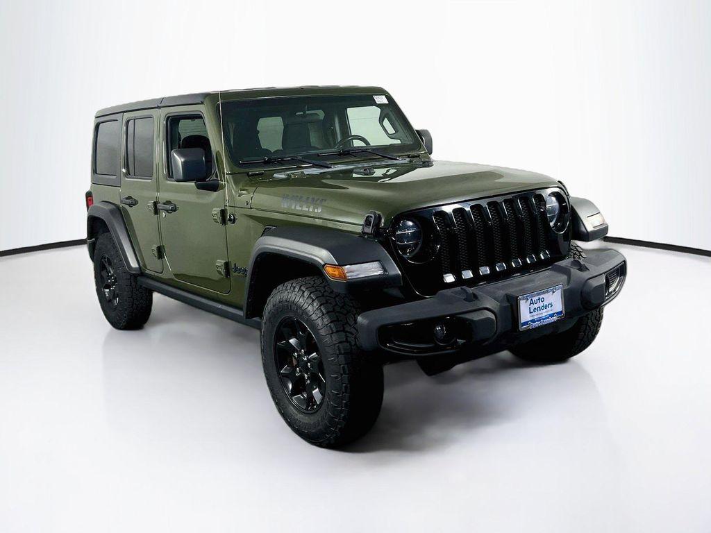 used 2021 Jeep Wrangler car, priced at $29,997