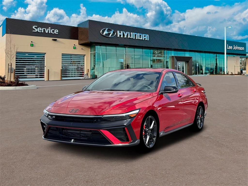 new 2026 Hyundai ELANTRA N car, priced at $38,580