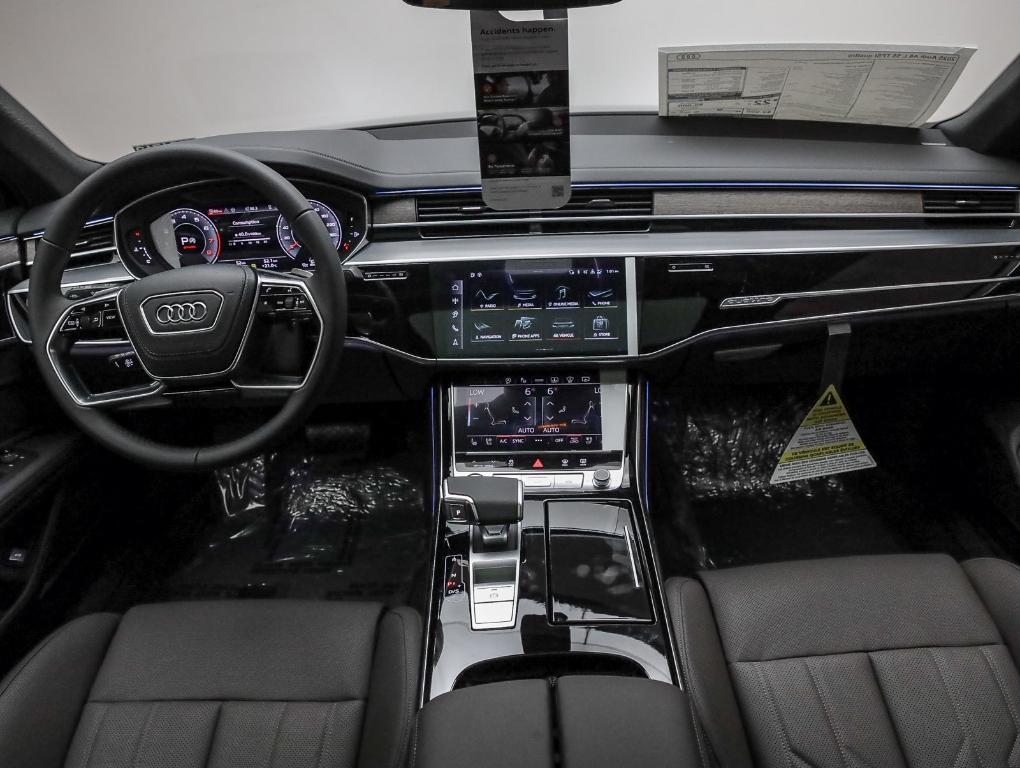 new 2025 Audi A8 car, priced at $93,345
