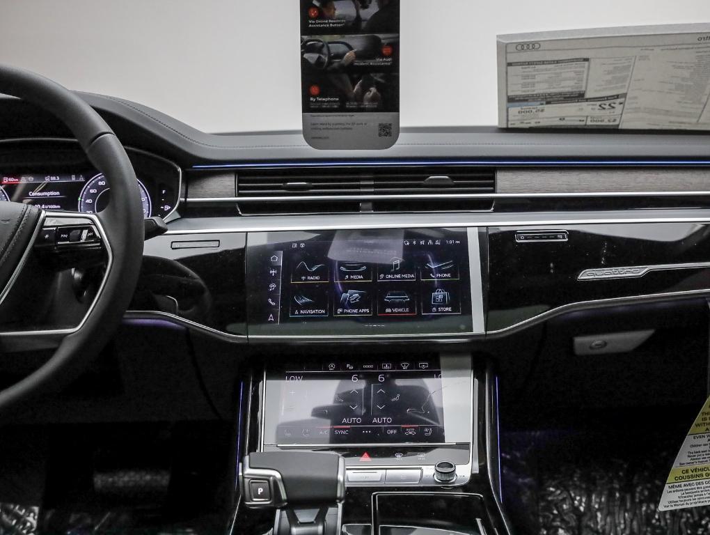 new 2025 Audi A8 car, priced at $93,345