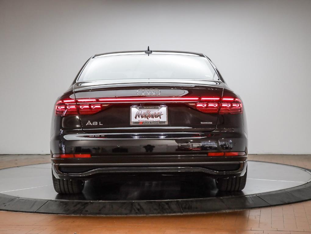 new 2025 Audi A8 car, priced at $93,345