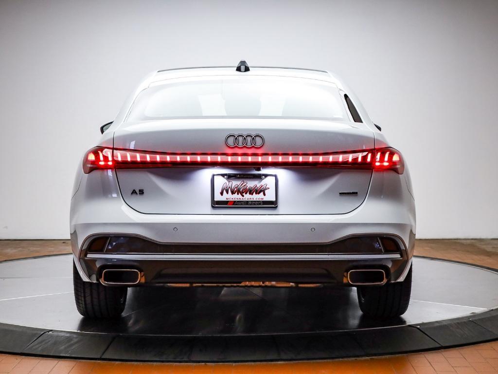 new 2025 Audi A5 car, priced at $57,235